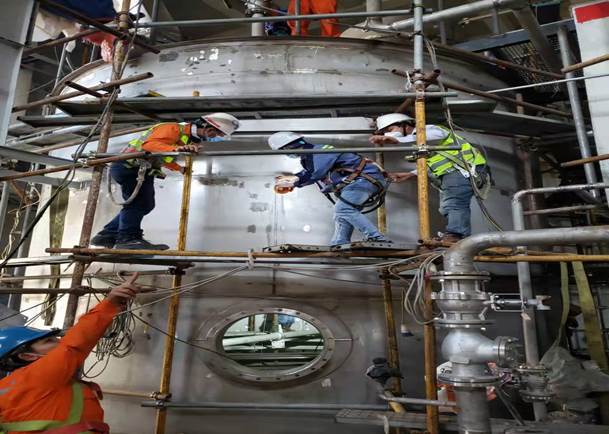 尿素溶解罐安装