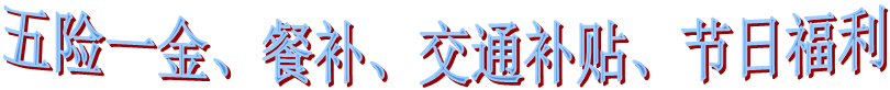 五险一金、餐补、交通补贴、节日福利